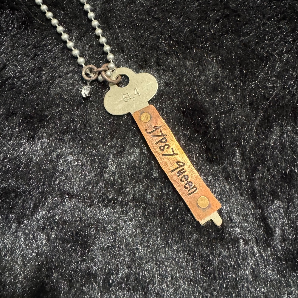 Unique Key Pendant Necklace